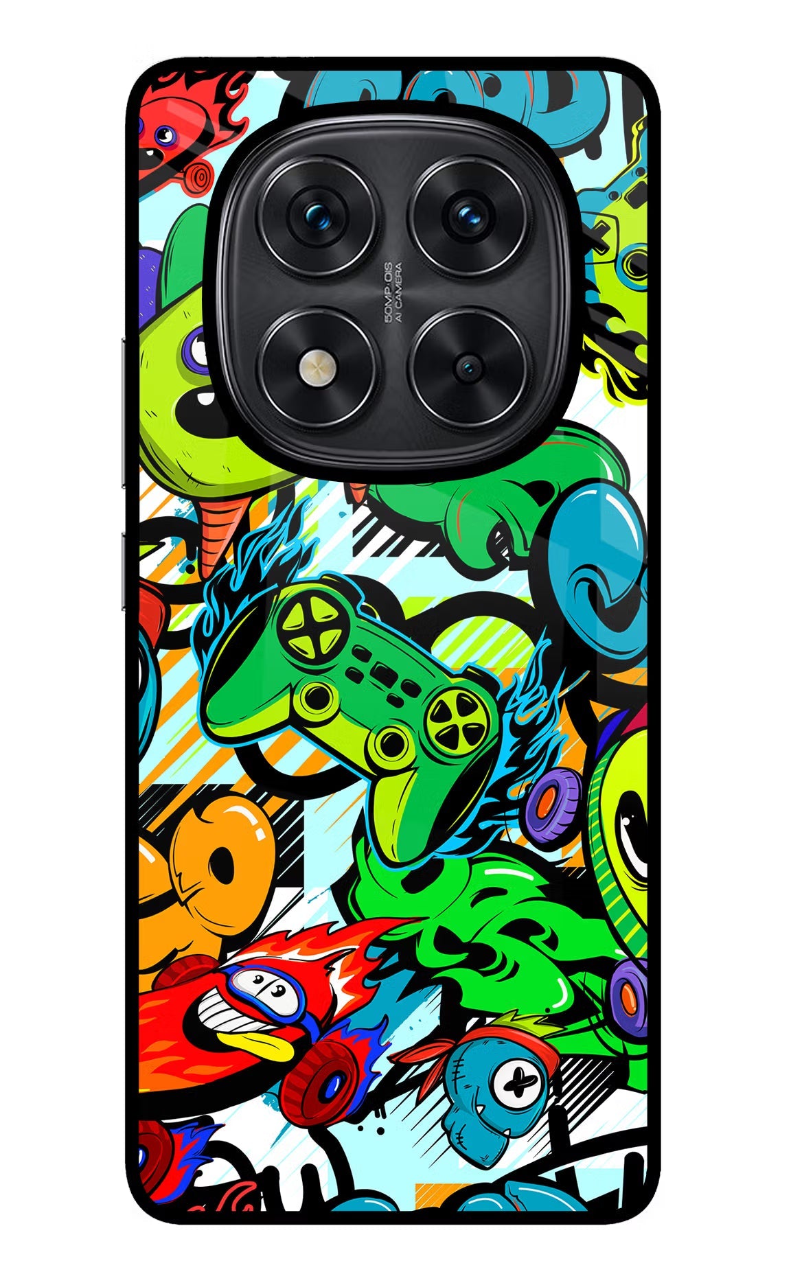 Game Doodle Redmi Note 14 Pro 5G Glass Case