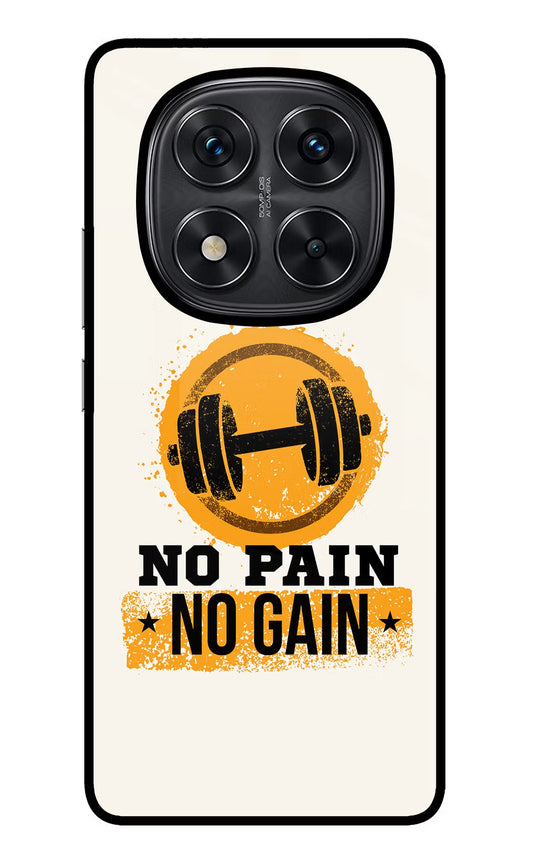 No Pain No Gain Redmi Note 14 Pro 5G Back Cover