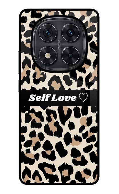 Leopard Print Self Love Redmi Note 14 Pro 5G Back Cover