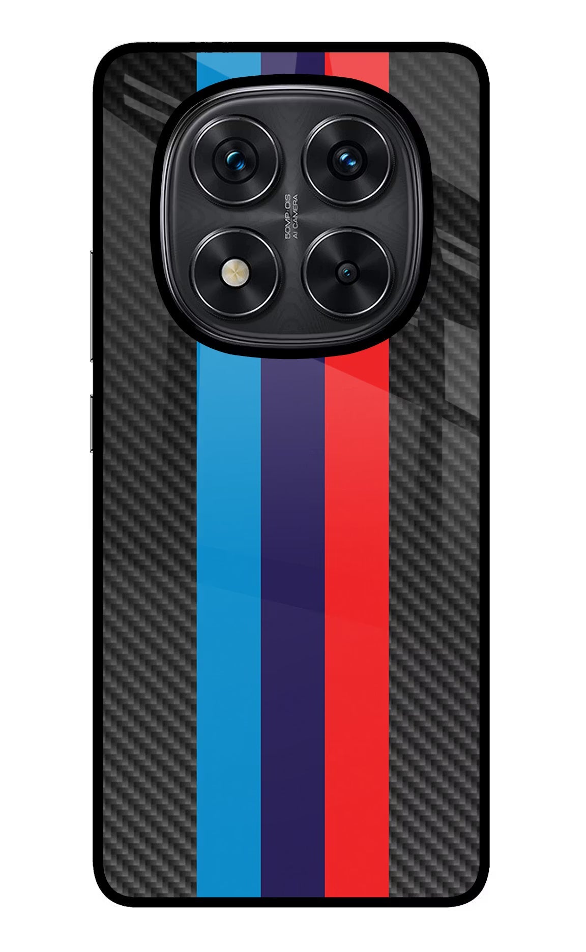 BMW Stripes Pattern Redmi Note 14 Pro 5G Glass Case
