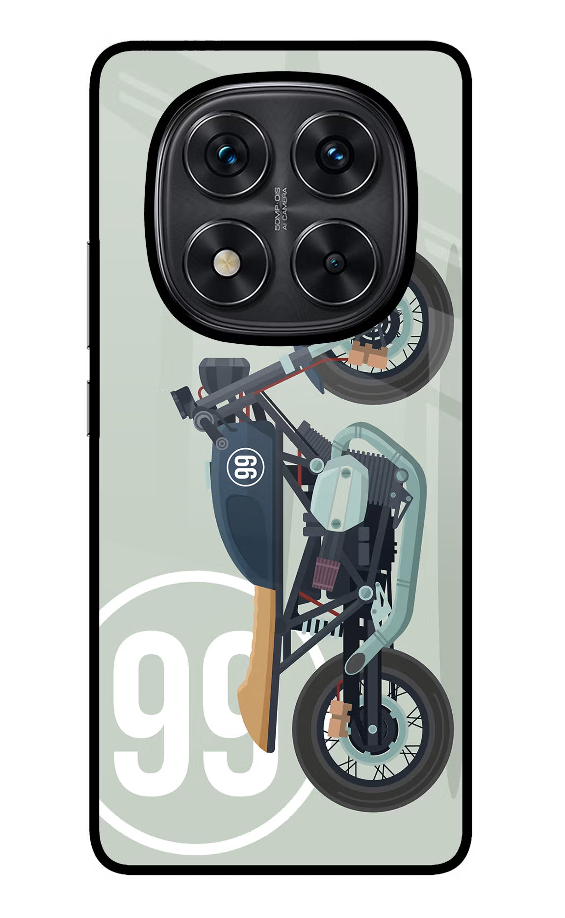 Classic Cafe Racer 99 Redmi Note 14 Pro 5G Back Cover