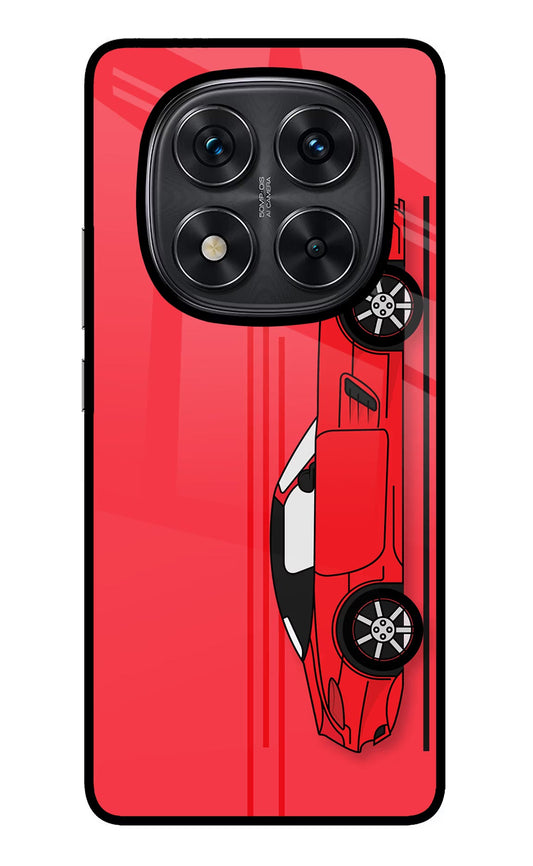 Red Velocity Redmi Note 14 Pro 5G Glass Case