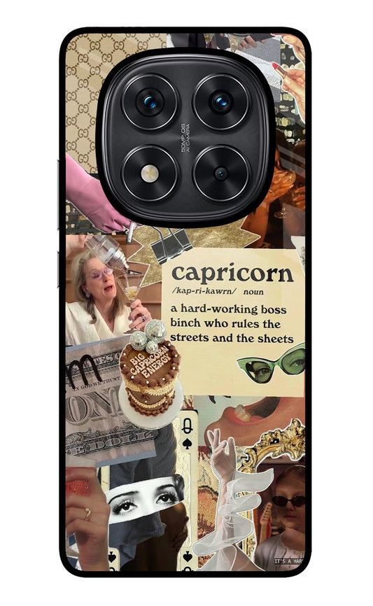 Capricorn Zodiac Redmi Note 14 Pro 5G Glass Case