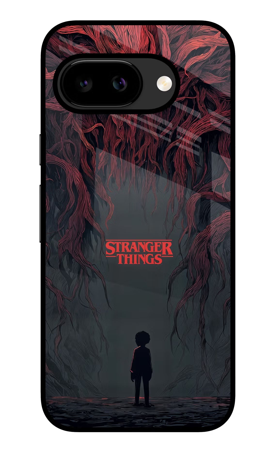 Ordinary Things Dark Side Google Pixel 9a Back Cover Glass Case - Hello Swanky