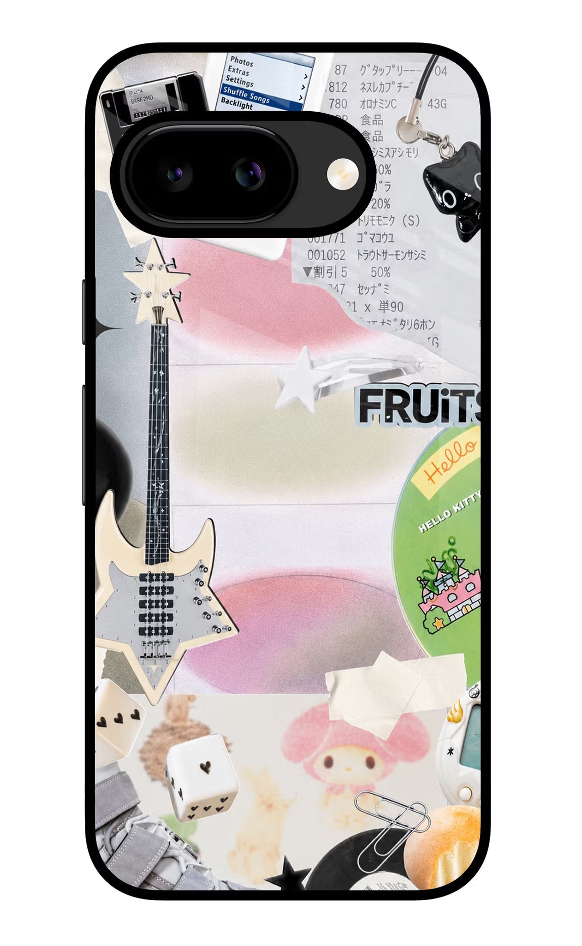 Softcore Case Google Pixel 9a Back Cover Glass Case - Hello Swanky