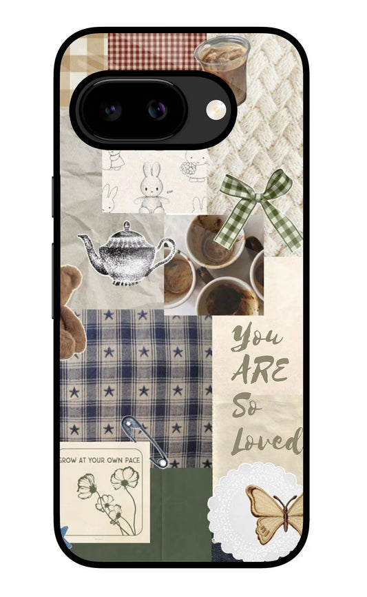 Cookie Google Pixel 9a Back Cover Glass Case - Hello Swanky