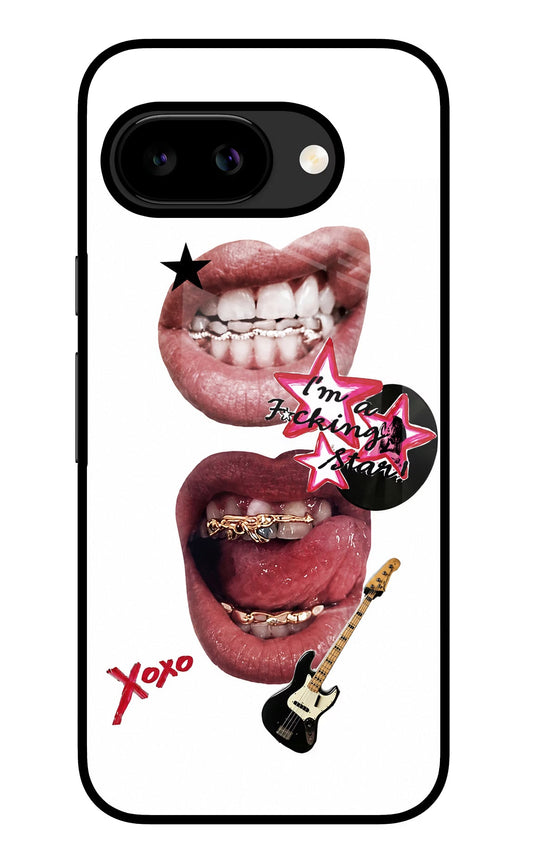 Rockstar Google Pixel 9a Back Cover Glass Case - Hello Swanky