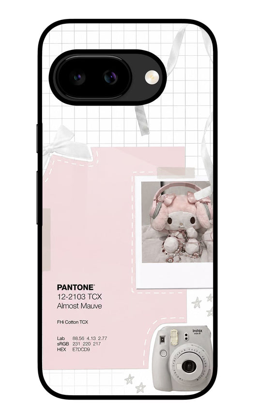 Pantone Asthetic Google Pixel 9a Back Cover Glass Case - Hello Swanky