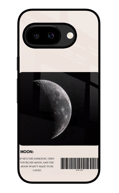 Moon Phase Google Pixel 9a Back Cover Glass Case - Hello Swanky