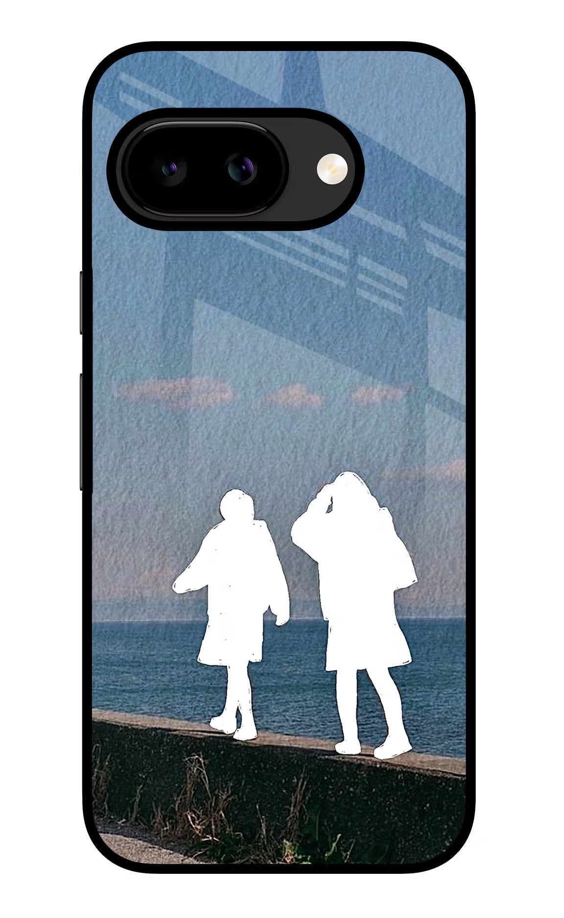 Coastal Dream Google Pixel 9a Back Cover Glass Case - Hello Swanky