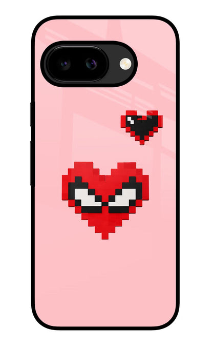 Gwen Heart Google Pixel 9a Back Cover Glass Case - Hello Swanky