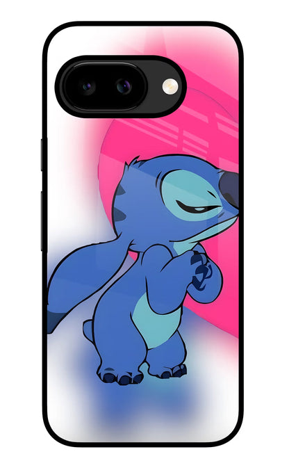 Stitch Hug Google Pixel 9a Back Cover Glass Case - Hello Swanky