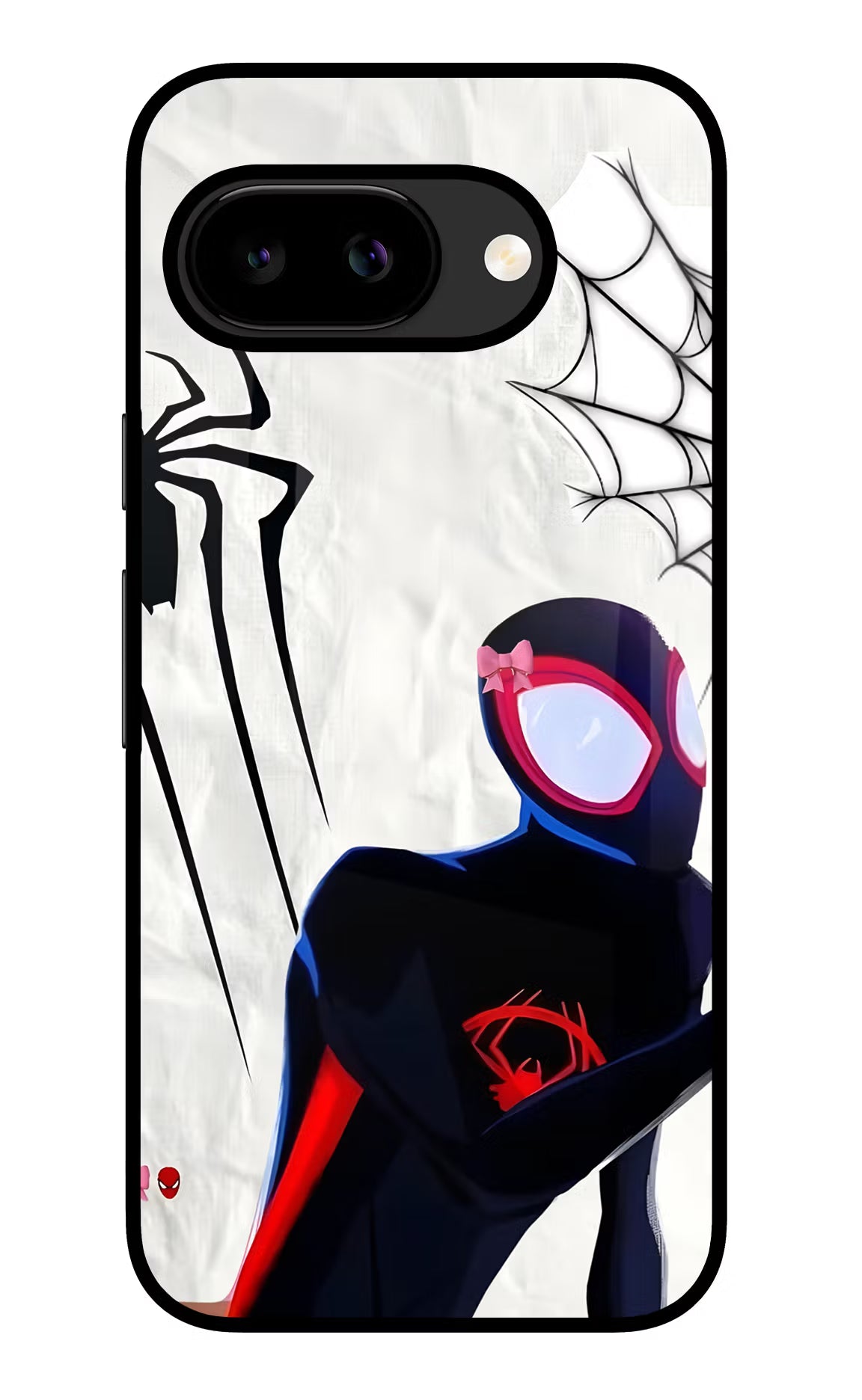 Miles Verse Google Pixel 9a Back Cover Glass Case - Hello Swanky