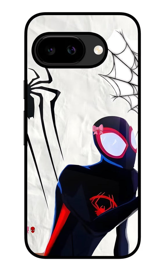 Miles Verse Google Pixel 9a Back Cover Glass Case - Hello Swanky