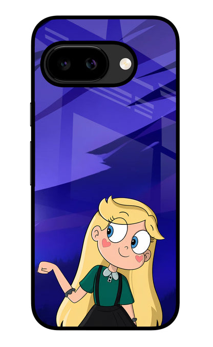 Star Glow Google Pixel 9a Back Cover Glass Case - Hello Swanky