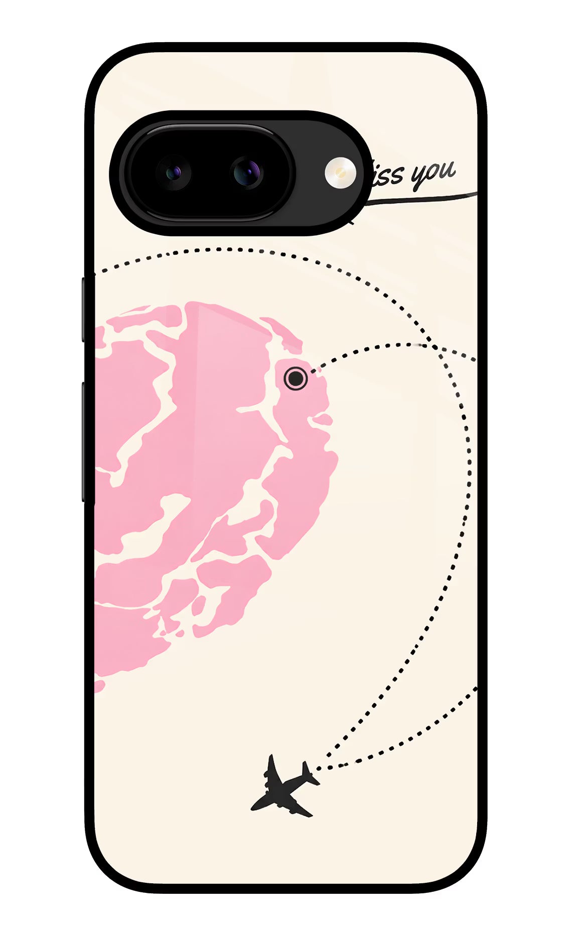 Miss Orbit Google Pixel 9a Back Cover Glass Case - Hello Swanky