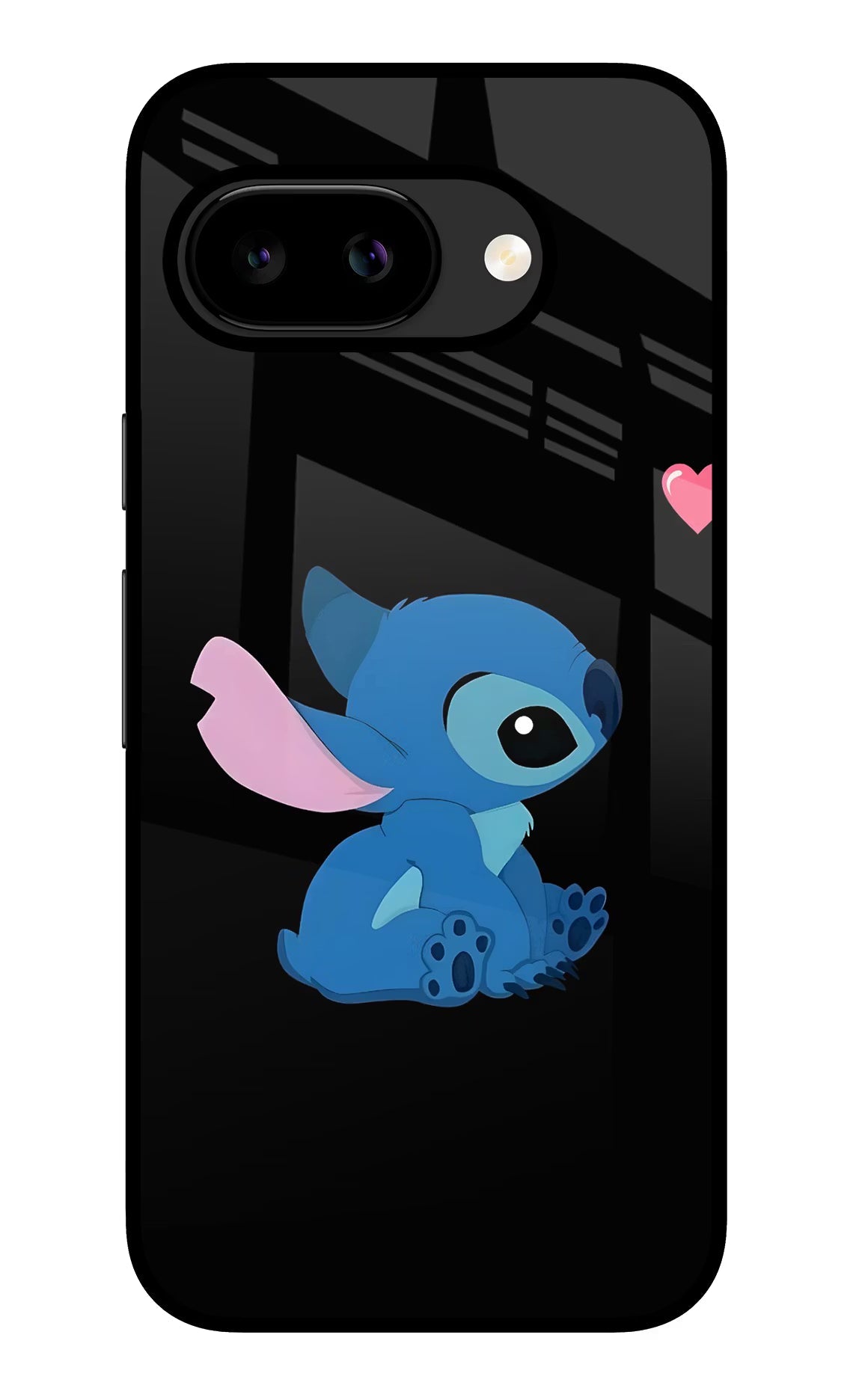 Stitch Crush Google Pixel 9a Back Cover Glass Case - Hello Swanky