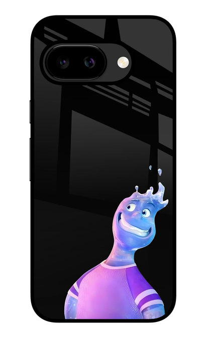 Wade Wave Google Pixel 9a Back Cover Glass Case - Hello Swanky