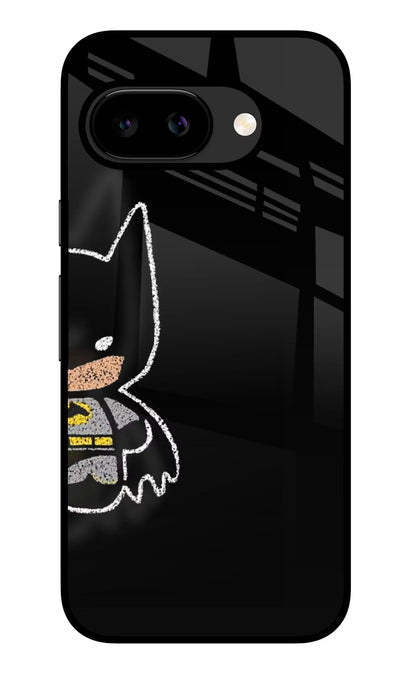 Bat Kitty Google Pixel 9a Back Cover Glass Case - Hello Swanky