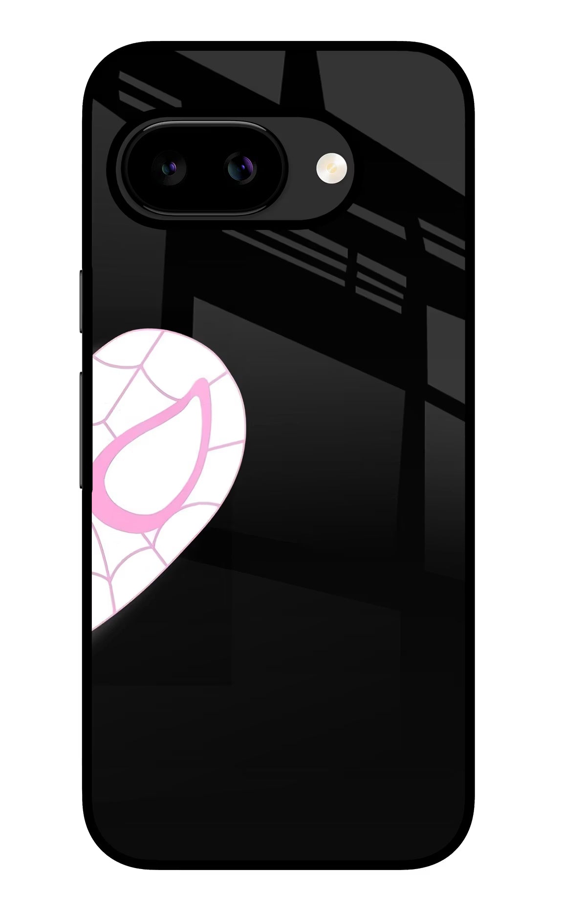 Gwen Mask Google Pixel 9a Back Cover Glass Case - Hello Swanky