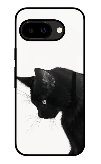Shadow Gaze Google Pixel 9a Back Cover Glass Case - Hello Swanky