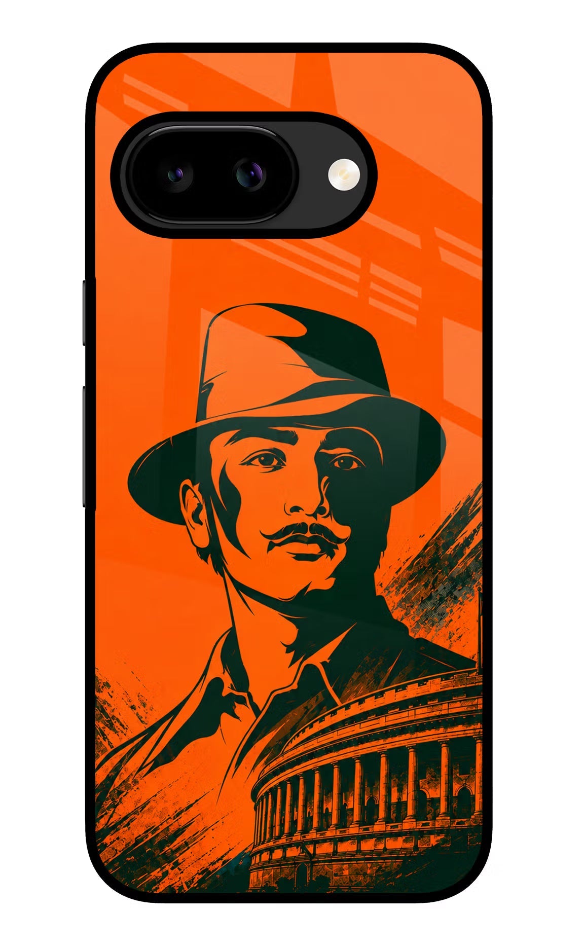 Bhagat Singh Legacy Google Pixel 9a Back Cover Glass Case - Hello Swanky