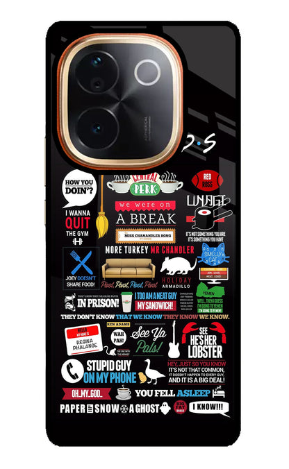 FRIENDS IQOO Z9S Pro 5G Back Cover