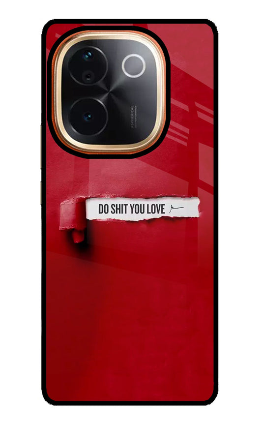Do Shit You Love IQOO Z9S Pro 5G Back Cover