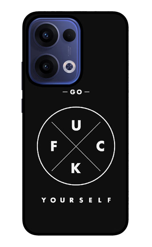 Go Fuck Yourself Oppo Reno13 5G Back Cover