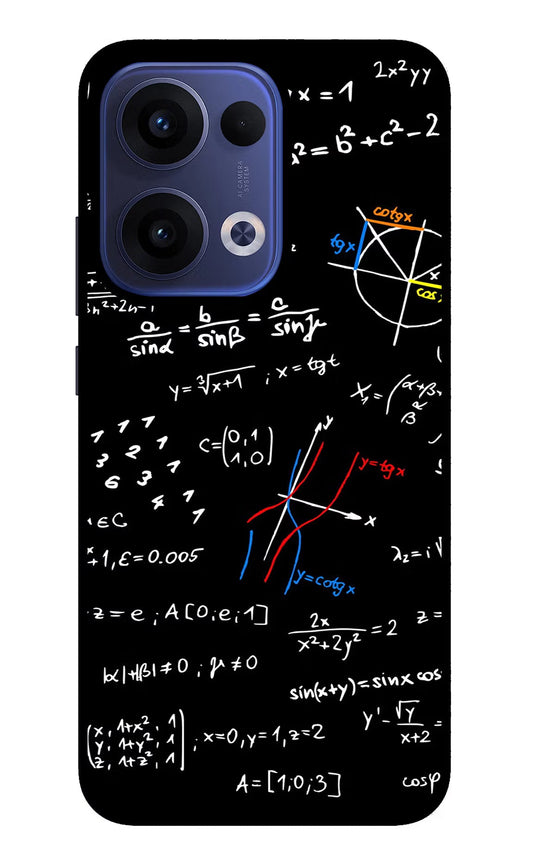 Mathematics Formula Oppo Reno13 5G Back Cover