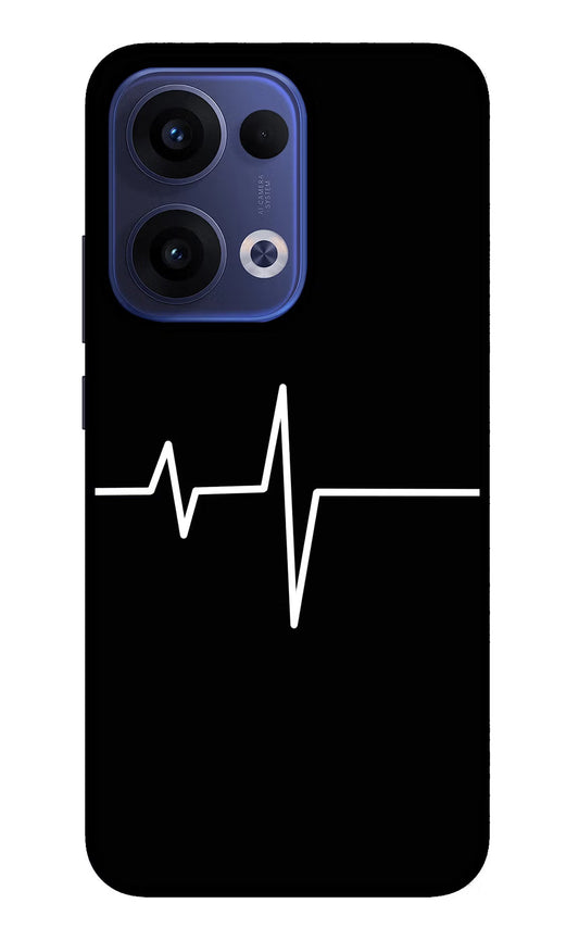 Heart Beats Oppo Reno13 5G Back Cover