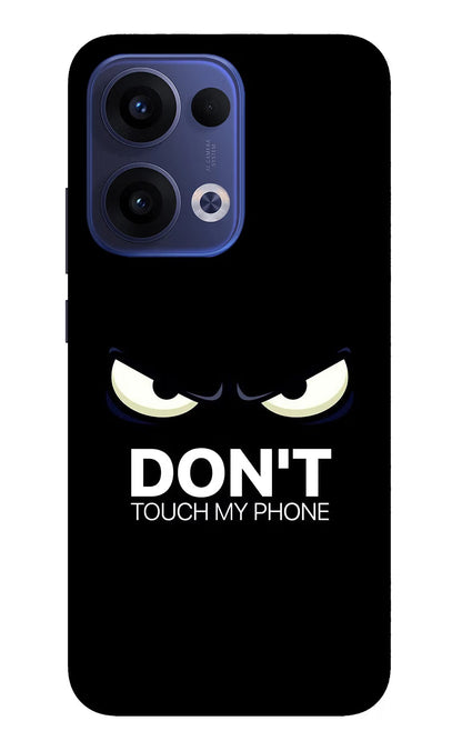 Don'T Touch My Phone Oppo Reno13 5G Back Cover