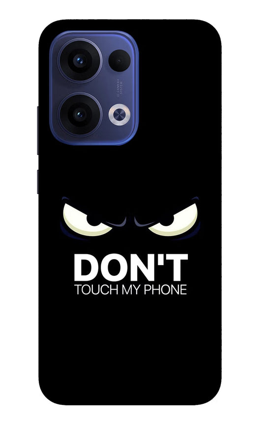 Don'T Touch My Phone Oppo Reno13 5G Back Cover