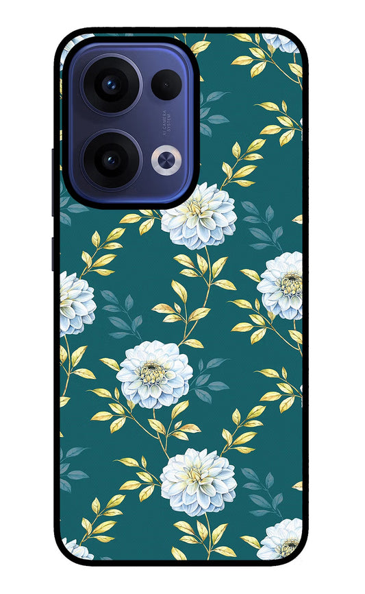Flowers Oppo Reno13 5G Back Cover