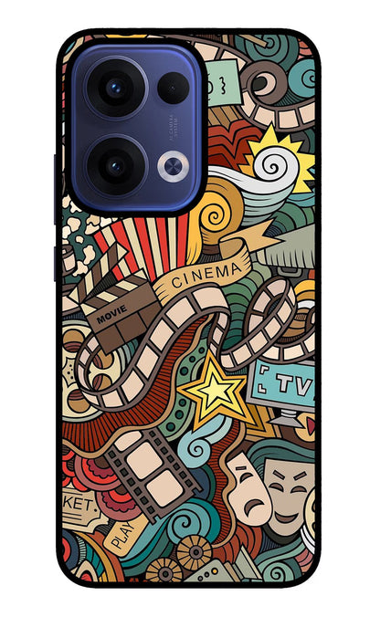 Cinema Abstract Oppo Reno13 5G Back Cover
