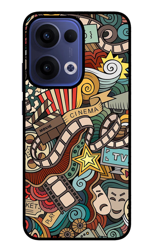 Cinema Abstract Oppo Reno13 5G Back Cover