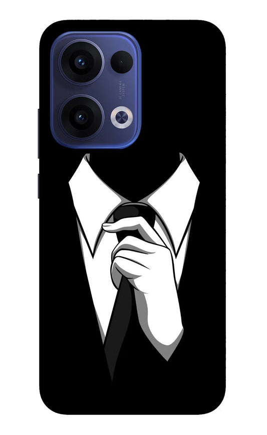 Black Tie Oppo Reno13 5G Back Cover