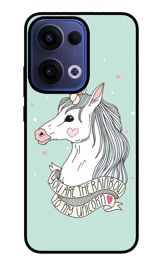 Unicorn Wallpaper Oppo Reno13 5G Back Cover