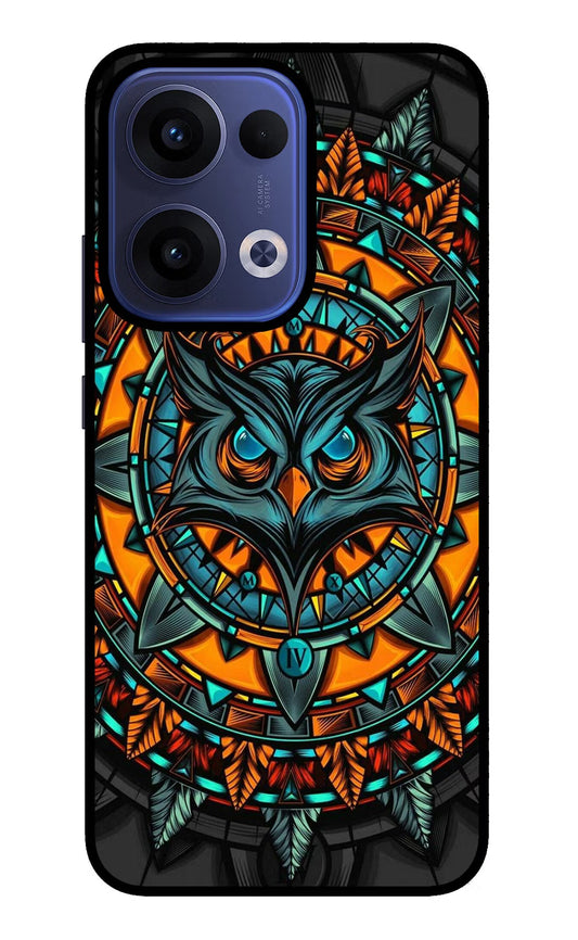 Angry Owl Art Oppo Reno13 5G Back Cover