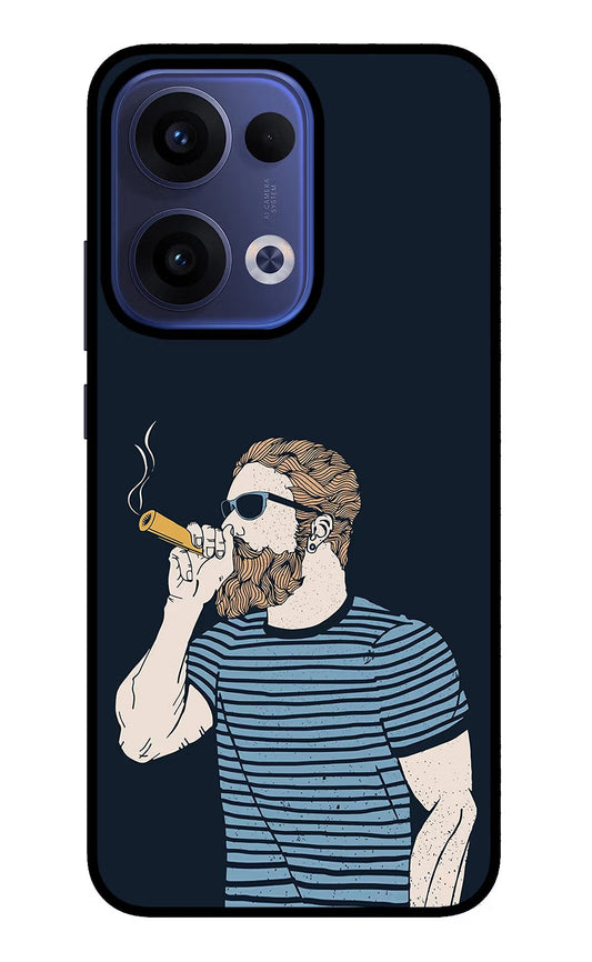 Smoking Oppo Reno13 5G Back Cover