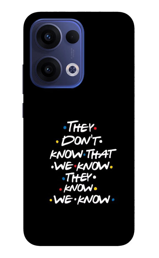 FRIENDS Dialogue Oppo Reno13 5G Back Cover