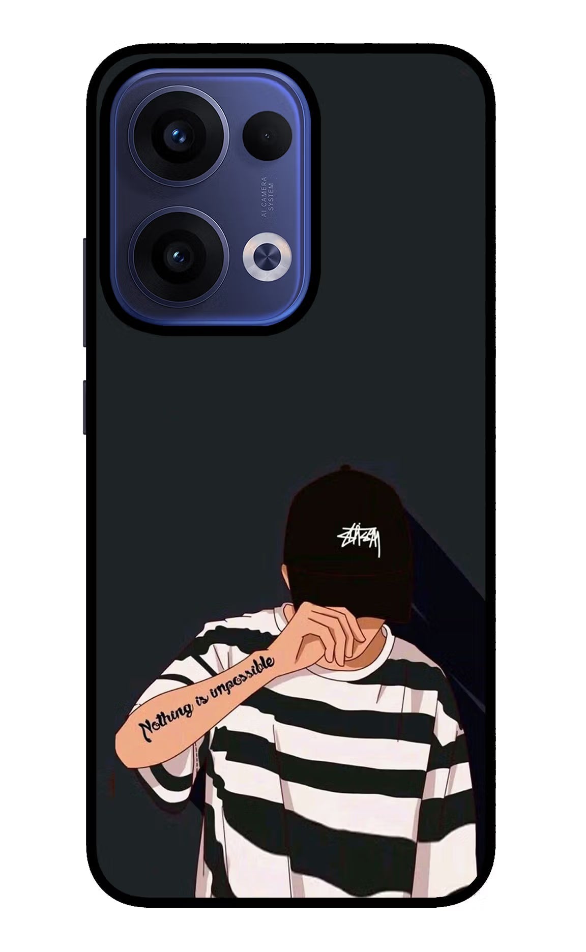 Aesthetic Boy Oppo Reno13 5G Back Cover