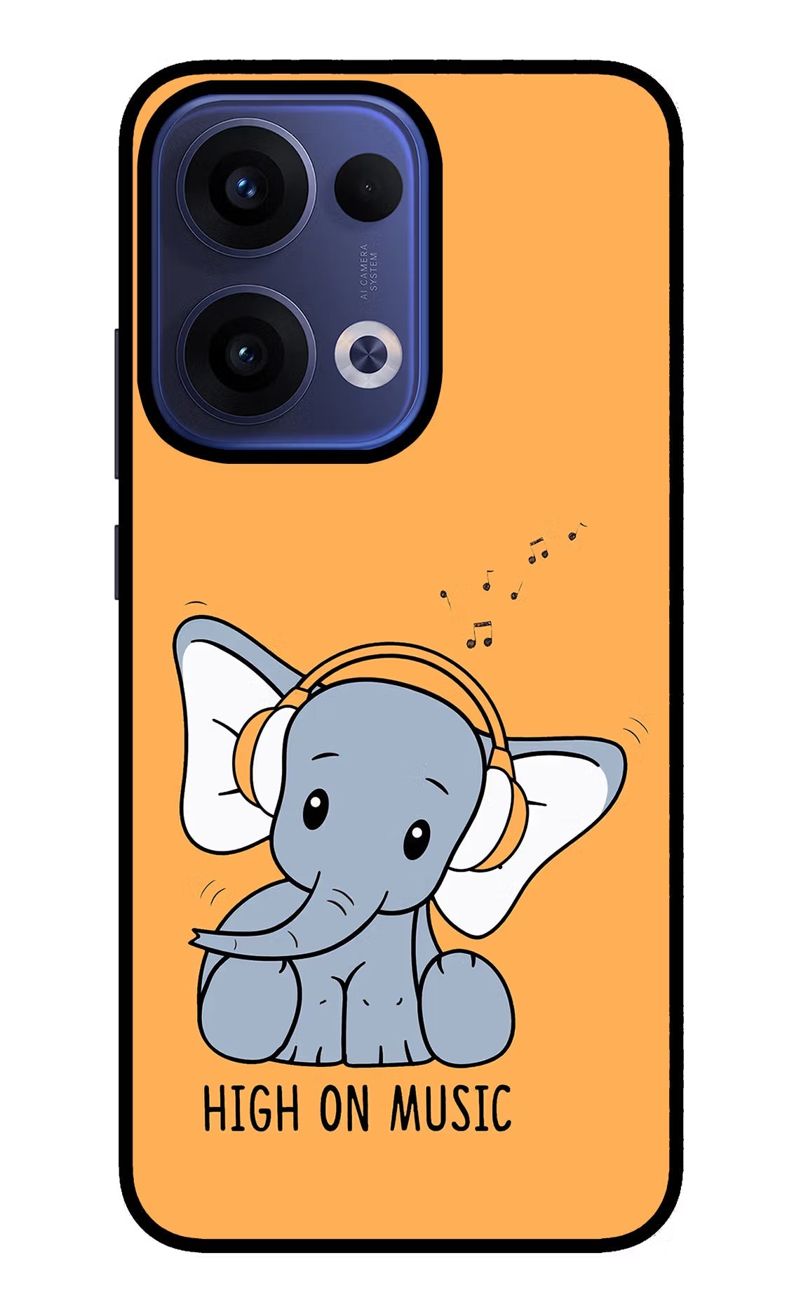 High On Music Oppo Reno13 5G Back Cover