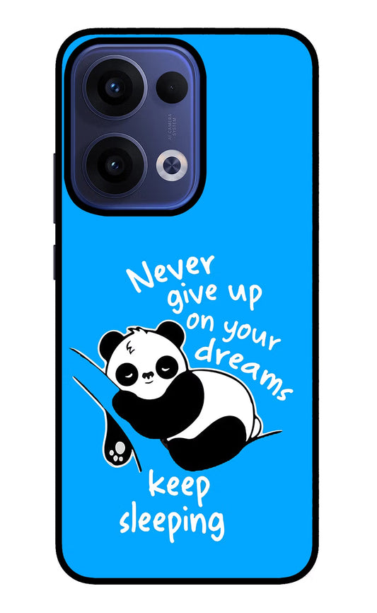 Keep Sleeping Oppo Reno13 5G Back Cover