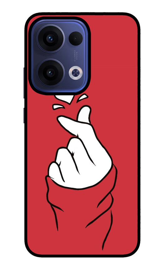Korean Love Sign Oppo Reno13 5G Back Cover