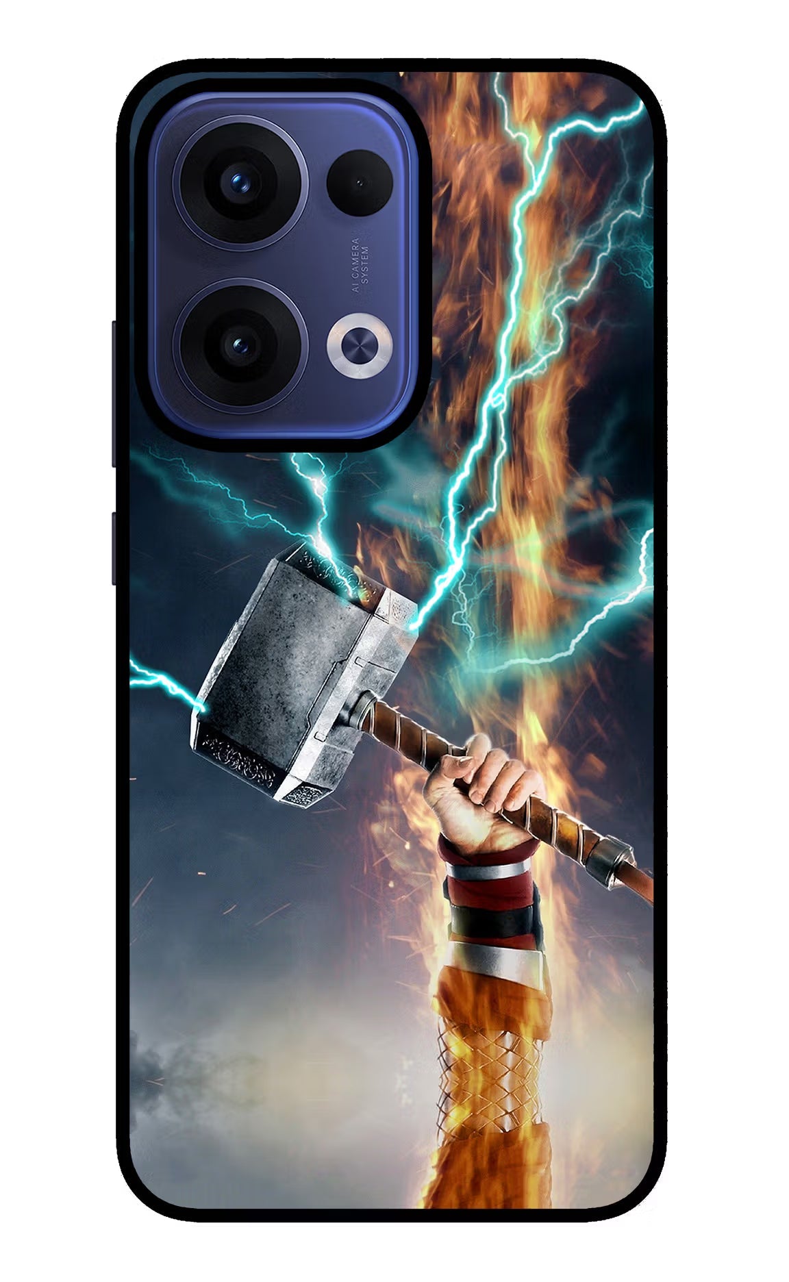 Thor Hammer Mjolnir Oppo Reno13 5G Back Cover