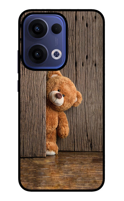 Teddy Wooden Oppo Reno13 5G Back Cover
