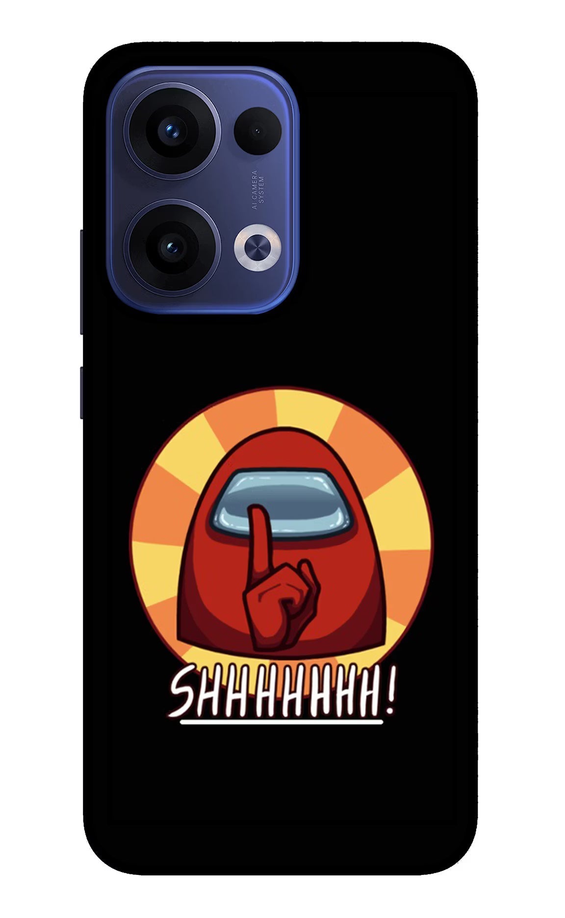Among Us Shhh! Oppo Reno13 5G Back Cover