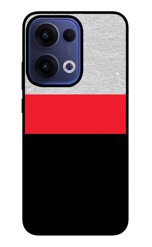 Tri Color Pattern Oppo Reno13 5G Back Cover