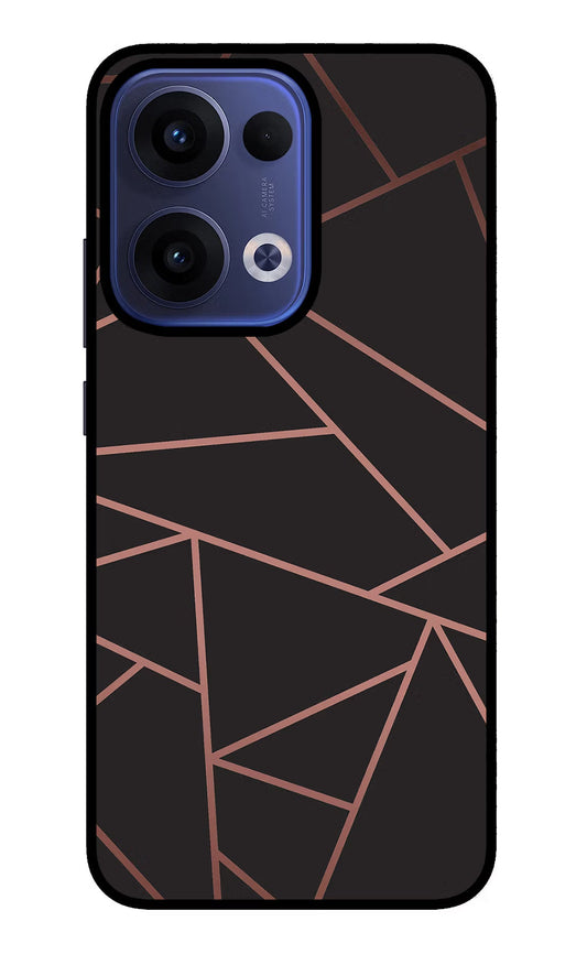 Geometric Pattern Oppo Reno13 5G Back Cover